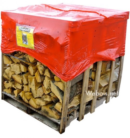 Palette de bois de chauffage